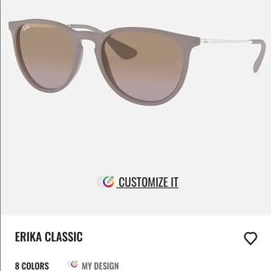 Ray-Ban Ericka Classic Sunglasses in Brown